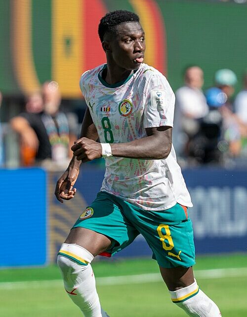 Lamine Camara, international sénégalais des Lions de la Teranga, buteur décisif face au Górnik Zabrze