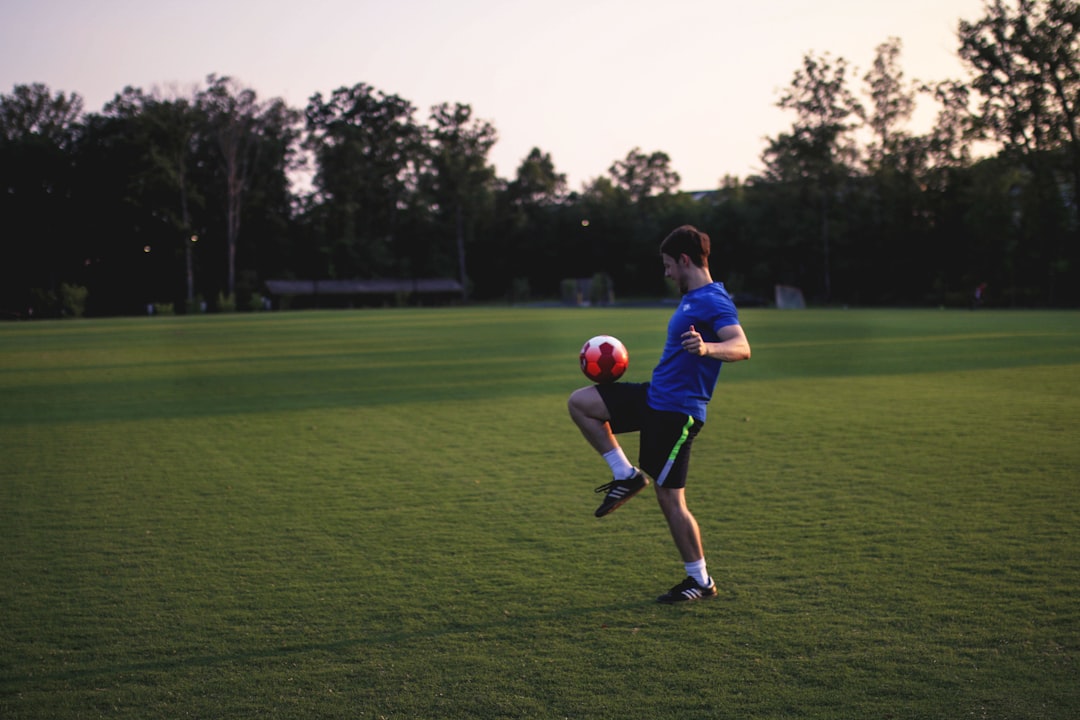 football training session