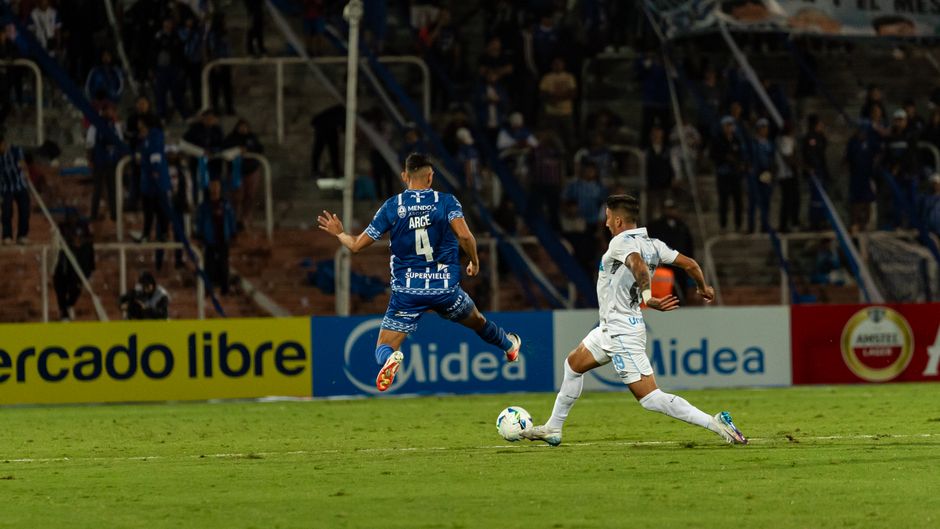 soccer stadium night match