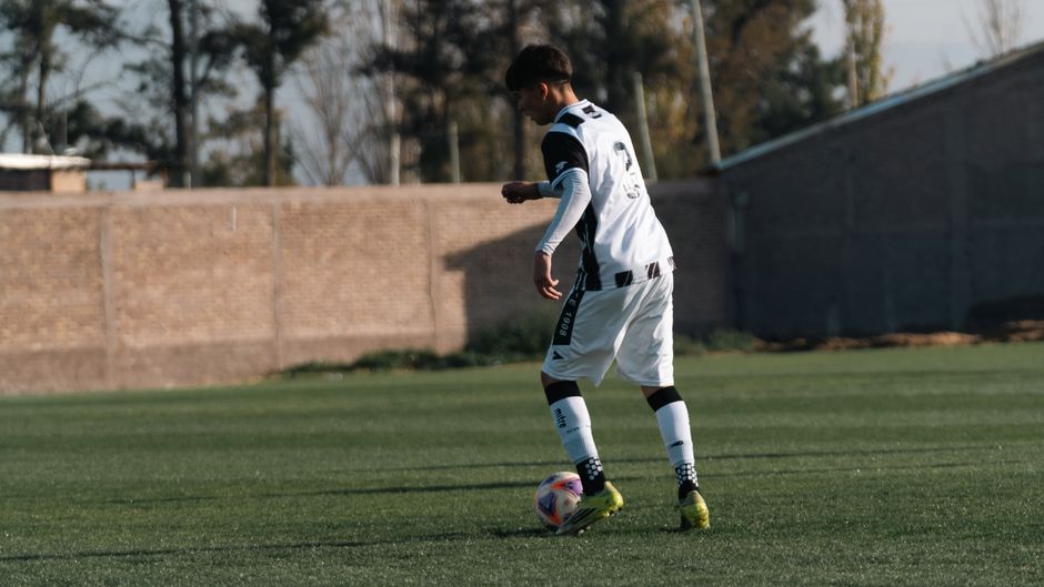 young midfielder training