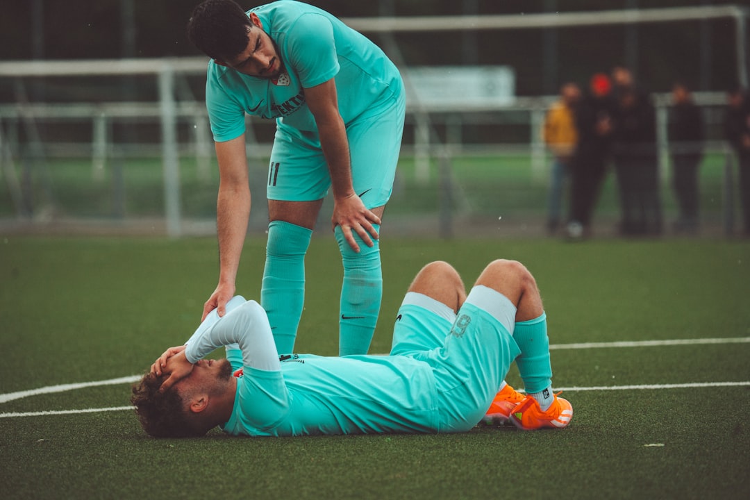 soccer player injury bench