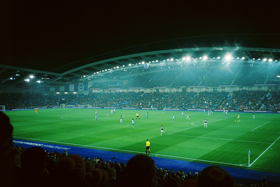 soccer stadium action
