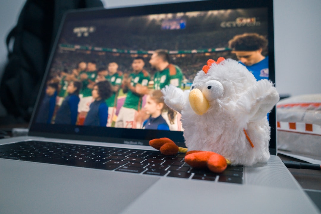 football journalist laptop