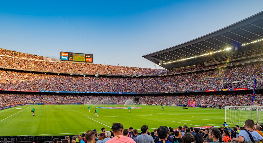 soccer stadium crowd